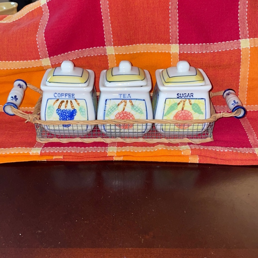Basket Canister Set!